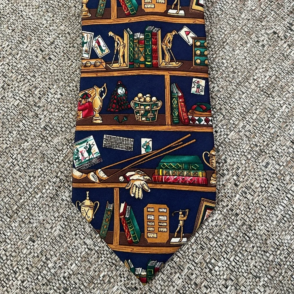 ❗️Alynn Neckwear Golf Collection 100% Silk Tie❗️